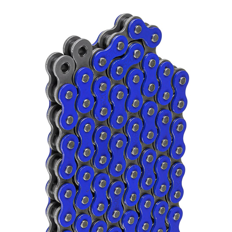 Caltric Blue Drive Chain Compatible with Yamaha Warrior 350 Yfm350X 1987-2004 - Image 4
